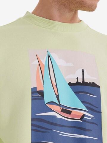 WESTMARK LONDON Sweatshirt 'View Sail' in Green