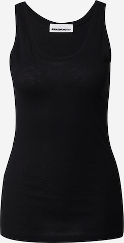 ARMEDANGELS - Top 'BELISA' en negro: frente