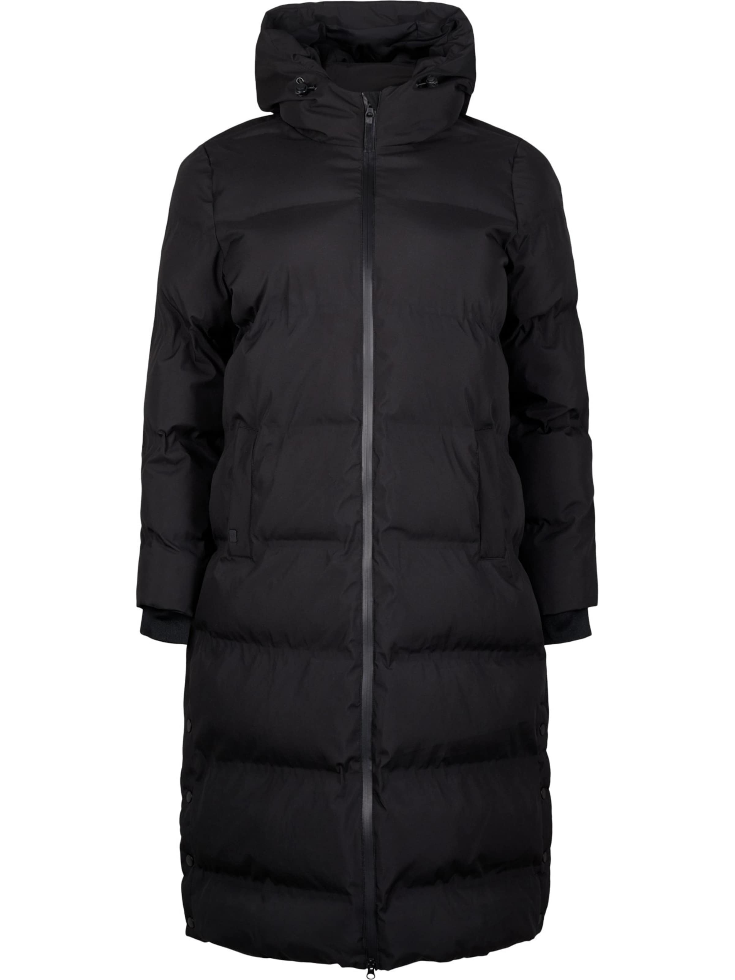 Zizzi Prechodná parka &#x27;MELINA&#x27; - Čierna: predná strana