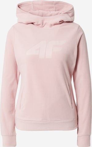 4F - Sweatshirt de desporto em laranja: frente