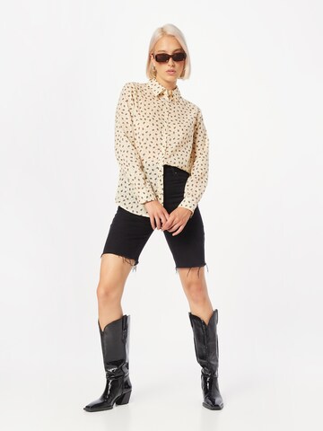 UNITED COLORS OF BENETTON Bluse in Beige