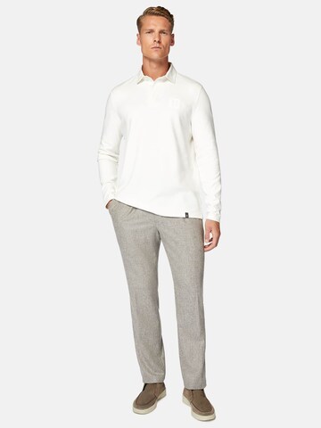 Boggi Milano Slimfit Spodnie 'City' w kolorze szary