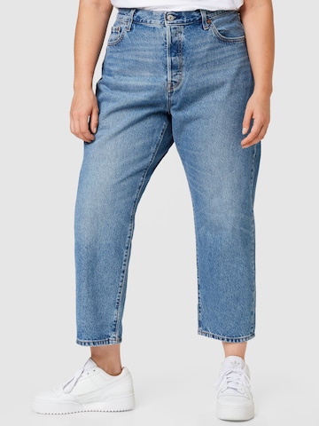 Levi's® Plus Jeans in Blauw: voorkant