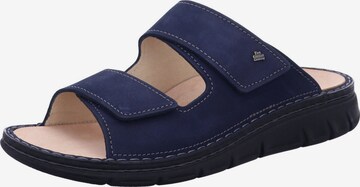 Finn Comfort Mules 'RAB' in Blue: front