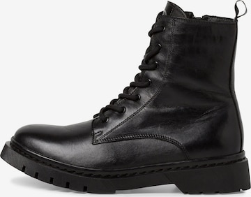 TAMARIS - Botines con cordones en negro