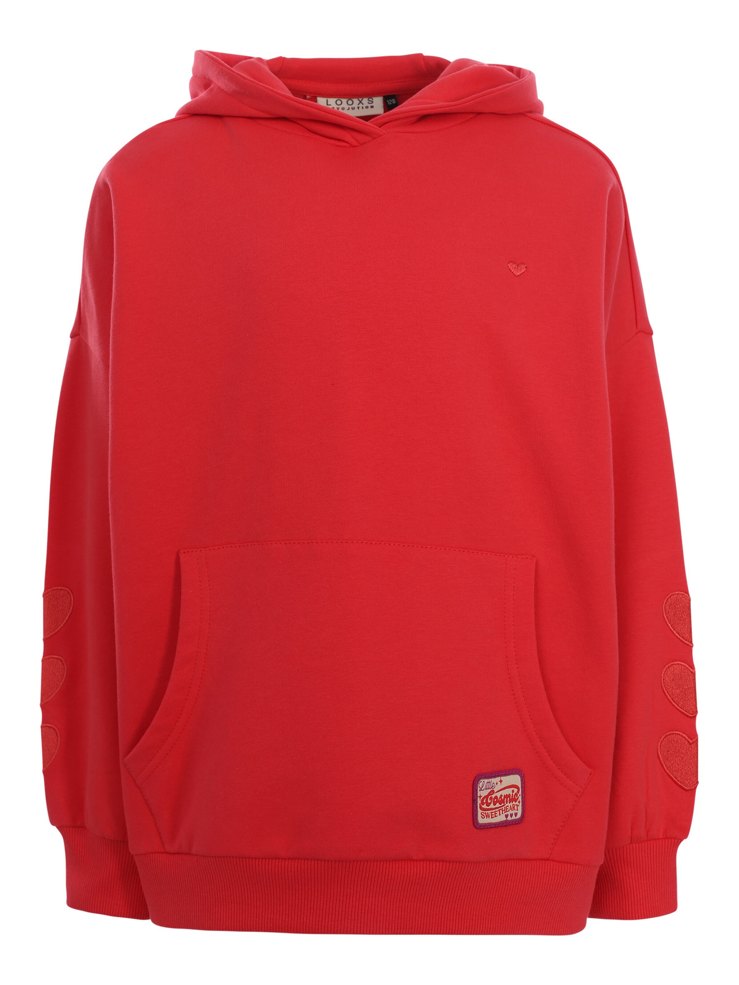 Looxs Revolution Sweatshirt in Rood: voorkant