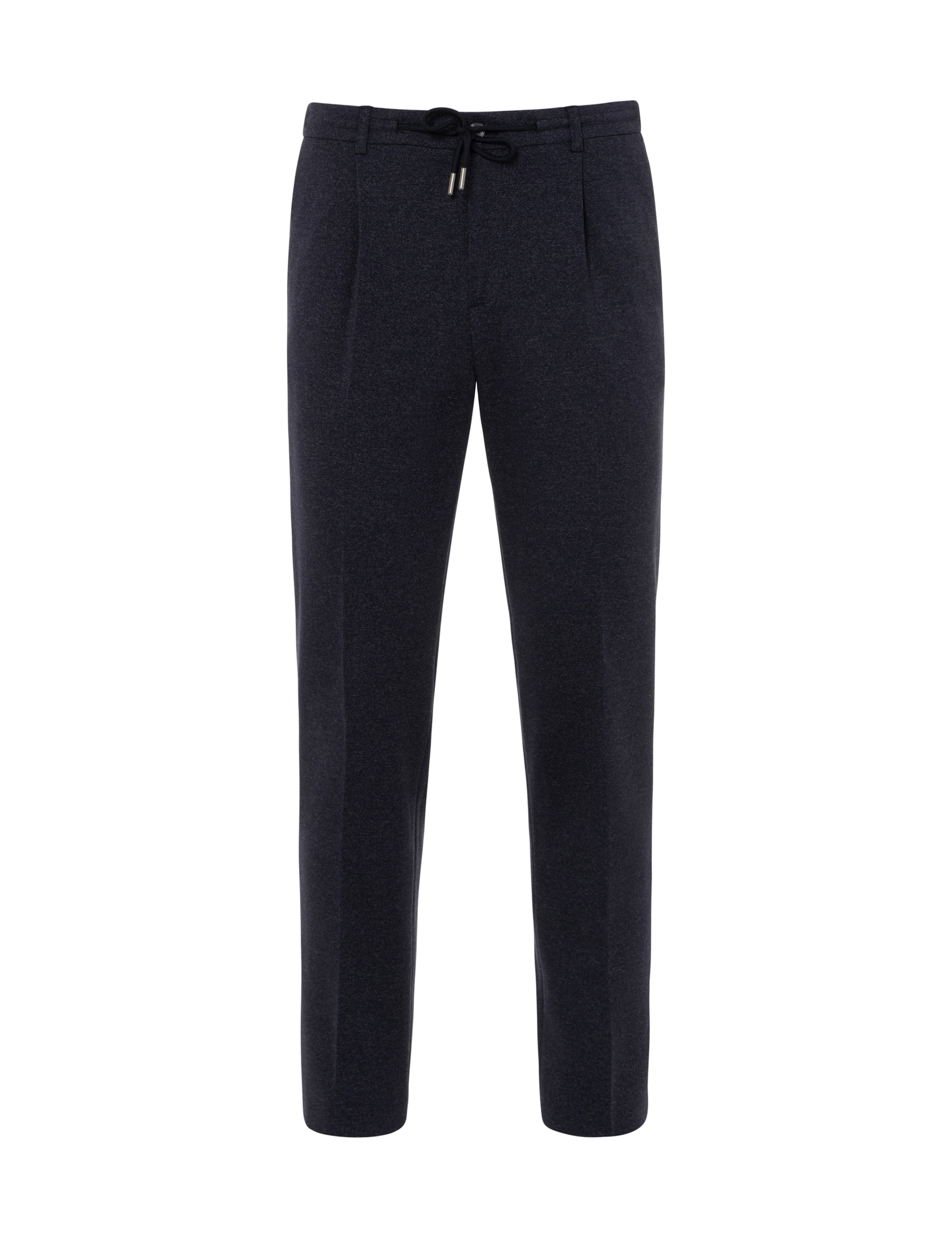 BENVENUTO Slimfit MATTEO MESSINA J 2929 Anzug, das Model ist 188cm,trägt Größe 50 in Blau