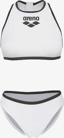 balta ARENA Biustjė Bikinis 'Y-Line': priekis