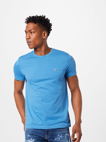 T-Shirt GANT en bleu : devant