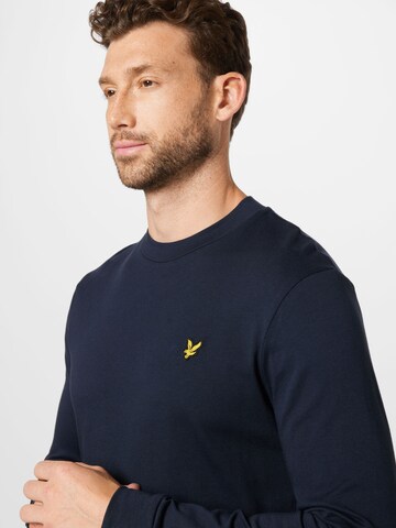 Lyle & Scott Tričko – modrá