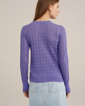 Cardigan WE Fashion en violet