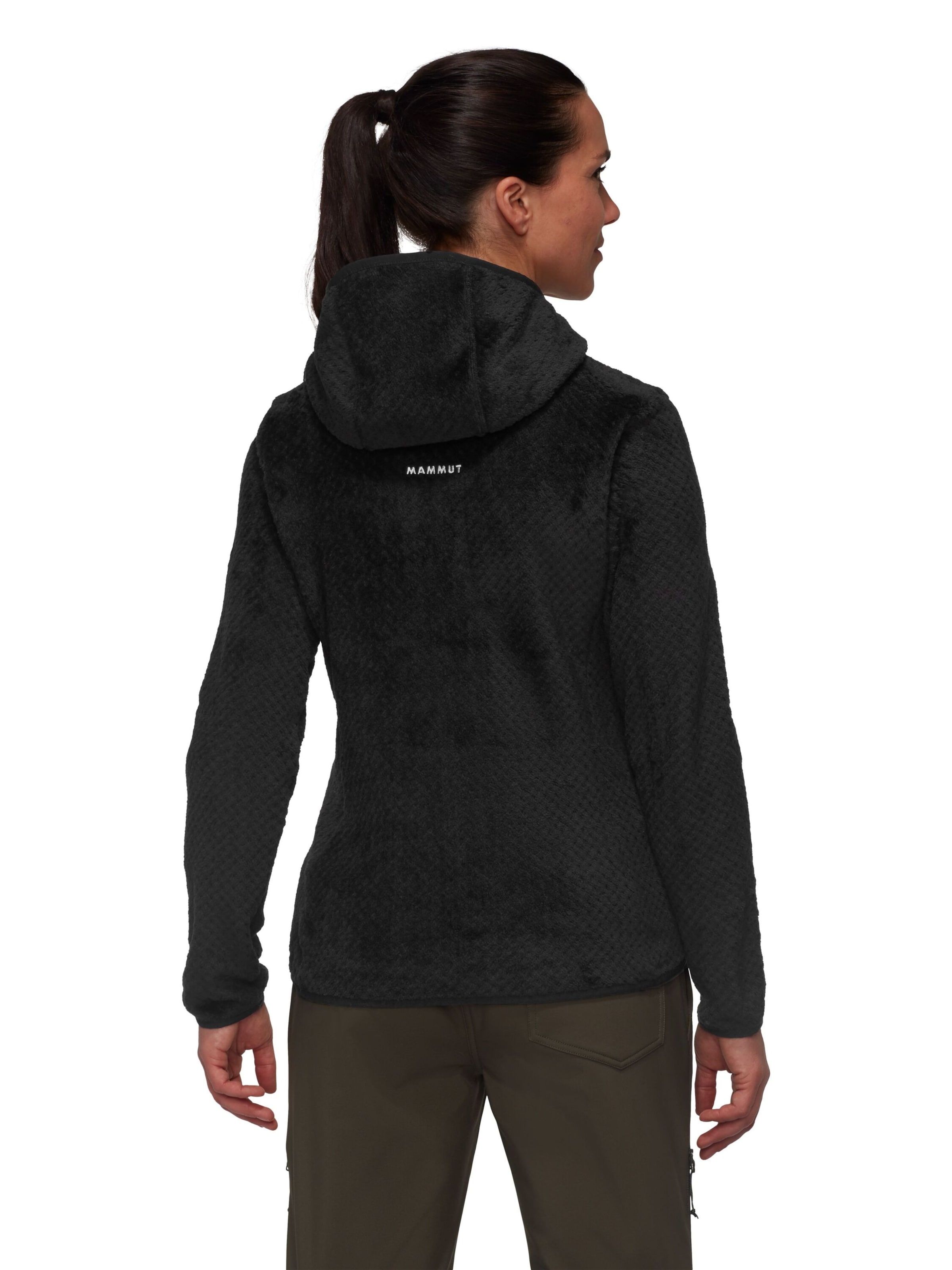 MAMMUT Athletic Fleece Jacket in Black