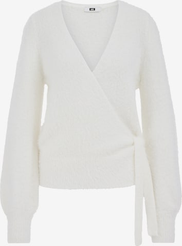 balts WE Fashion Adīta jaka: no priekšpuses