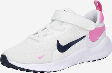 NIKE Urheilukengät 'Revolution 7' värissä valkoinen: etupuoli