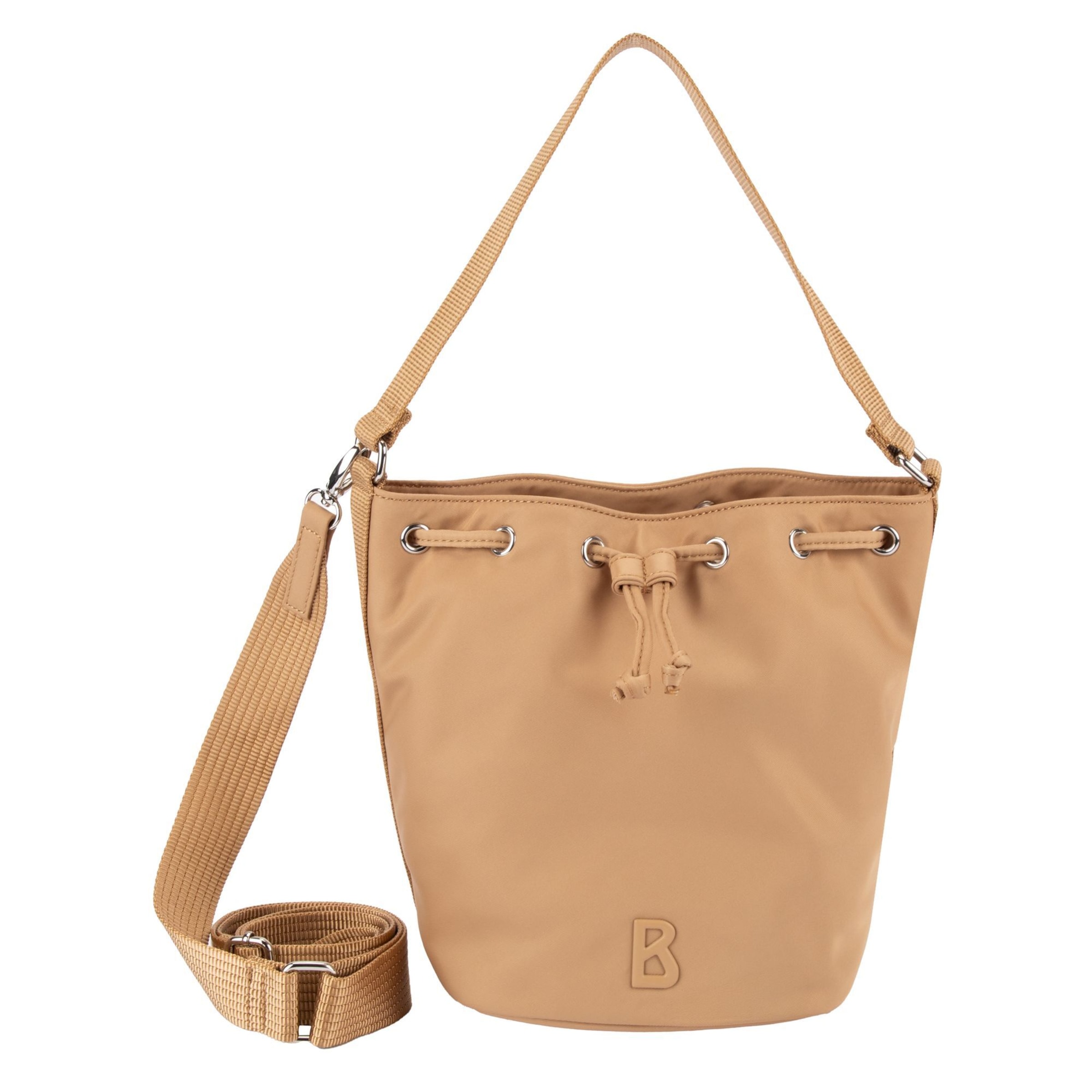 Borsa a sacco 'Verbier Play 1.0' di BOGNER in beige: frontale