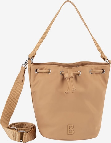 Borsa a sacco 'Verbier Play 1.0' di BOGNER in beige: frontale