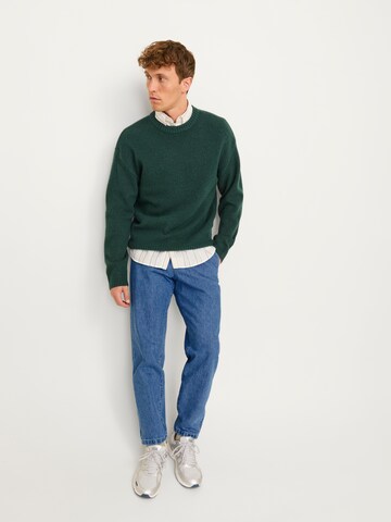 JACK & JONES Regular Pleated Jeans 'JJIBILL JJRICO' in Blue