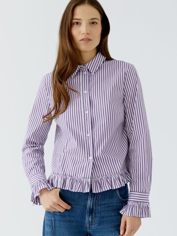 OUI Blouse in Purple: front