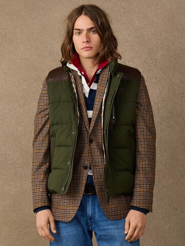 Gilet di Hackett London in verde: frontale