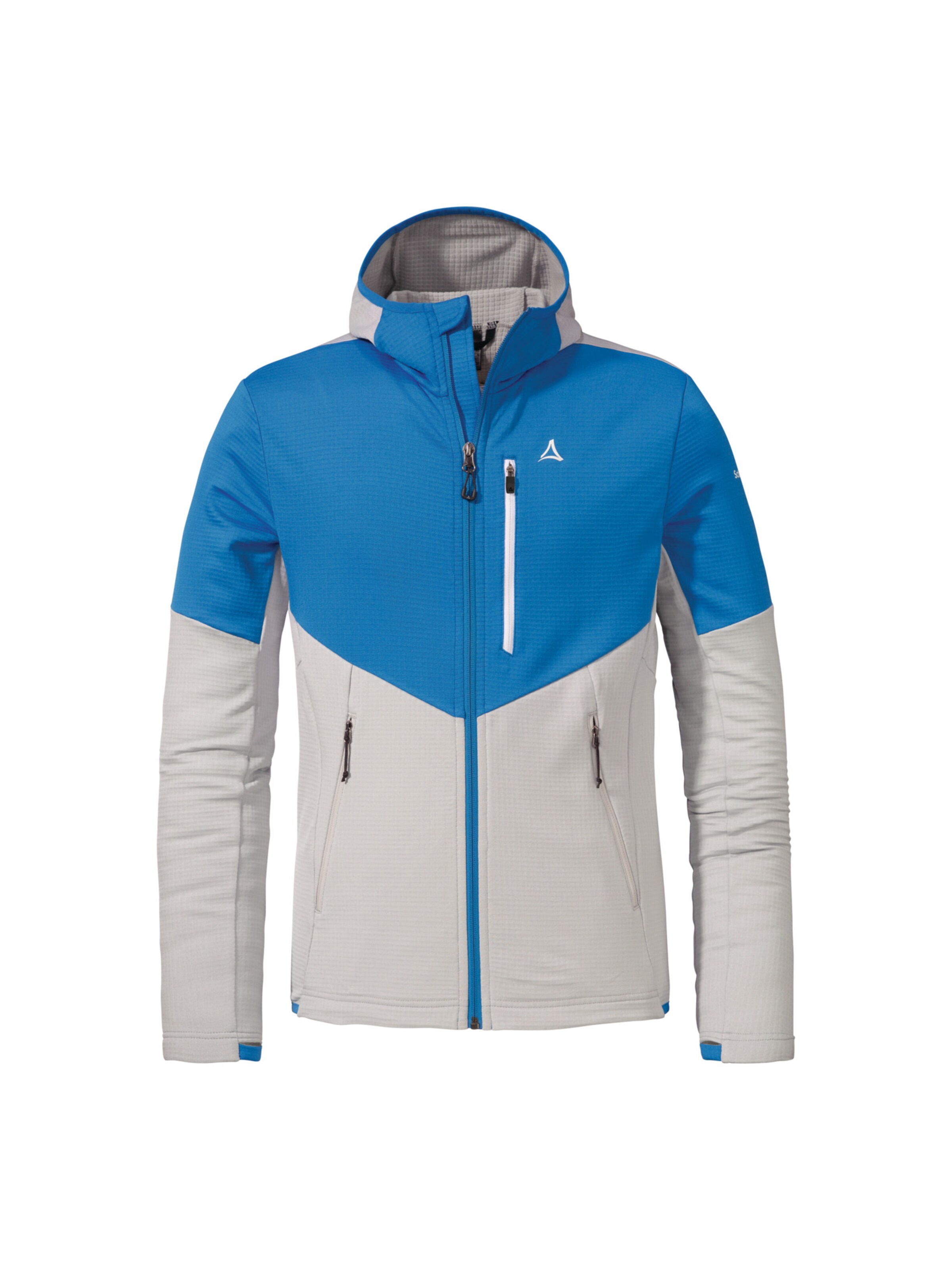 Schöffel Funktionsfleecejacke 'Hydalen' in Grau: Vorderseite