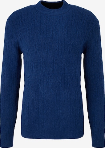 TOM TAILOR Sweater in Blue: front