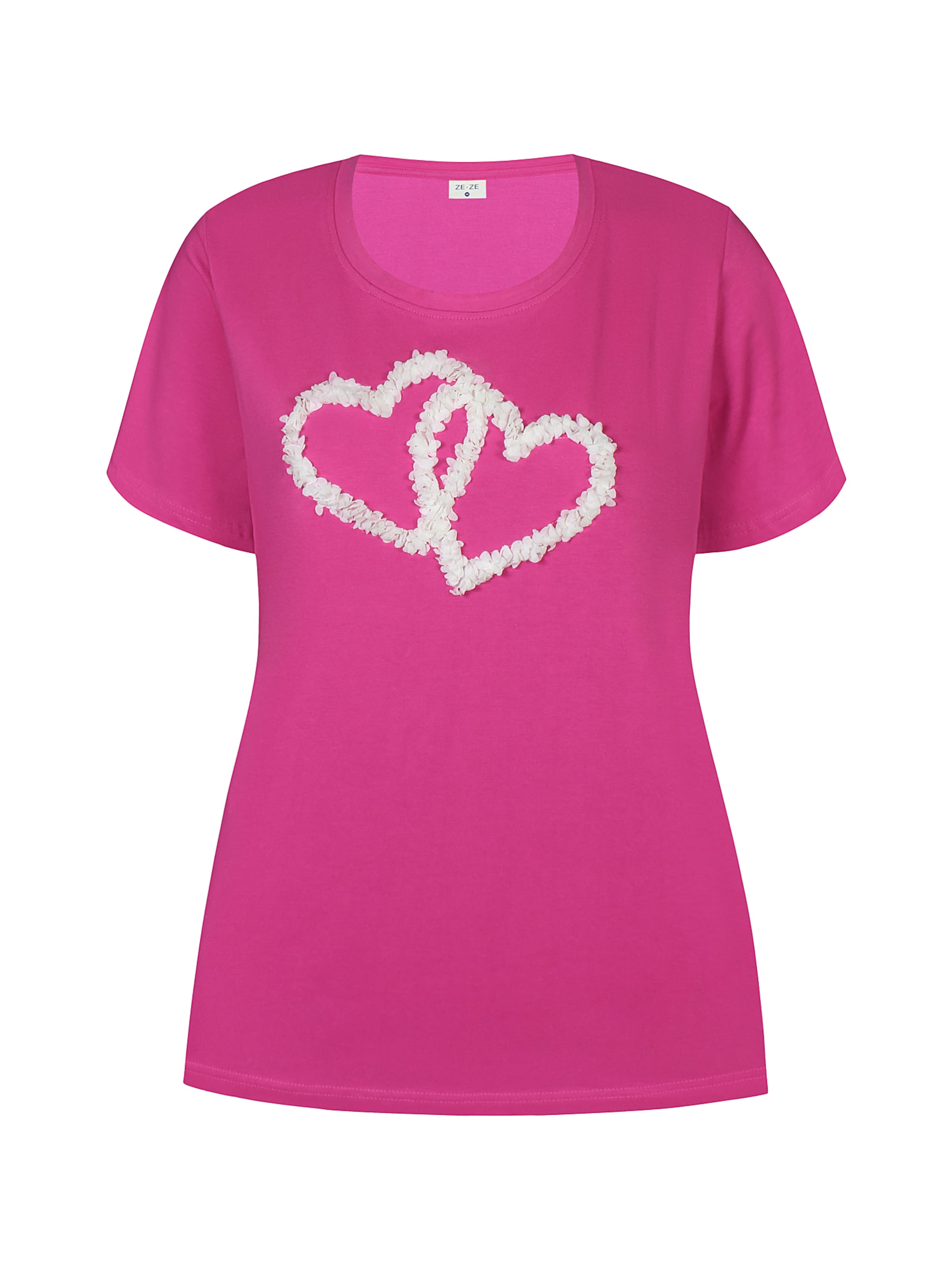 ze-ze Shirt 'Franca 159' in Roze: voorkant