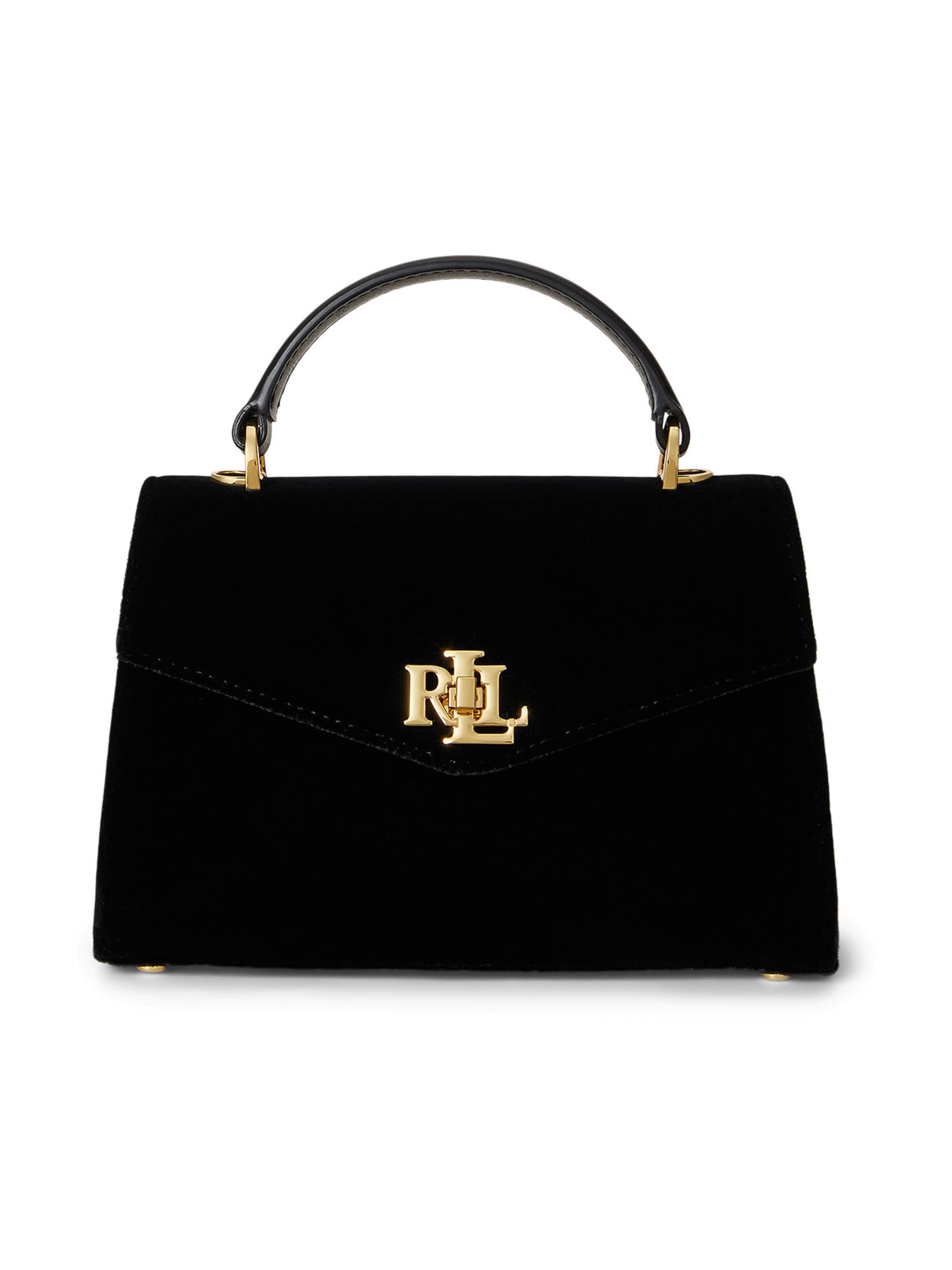 Sacs à main 'FARRAH' Lauren Ralph Lauren en noir : devant