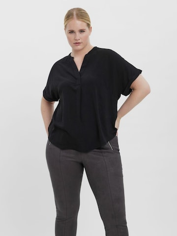 Vero Moda Curve Blouse in Black: front