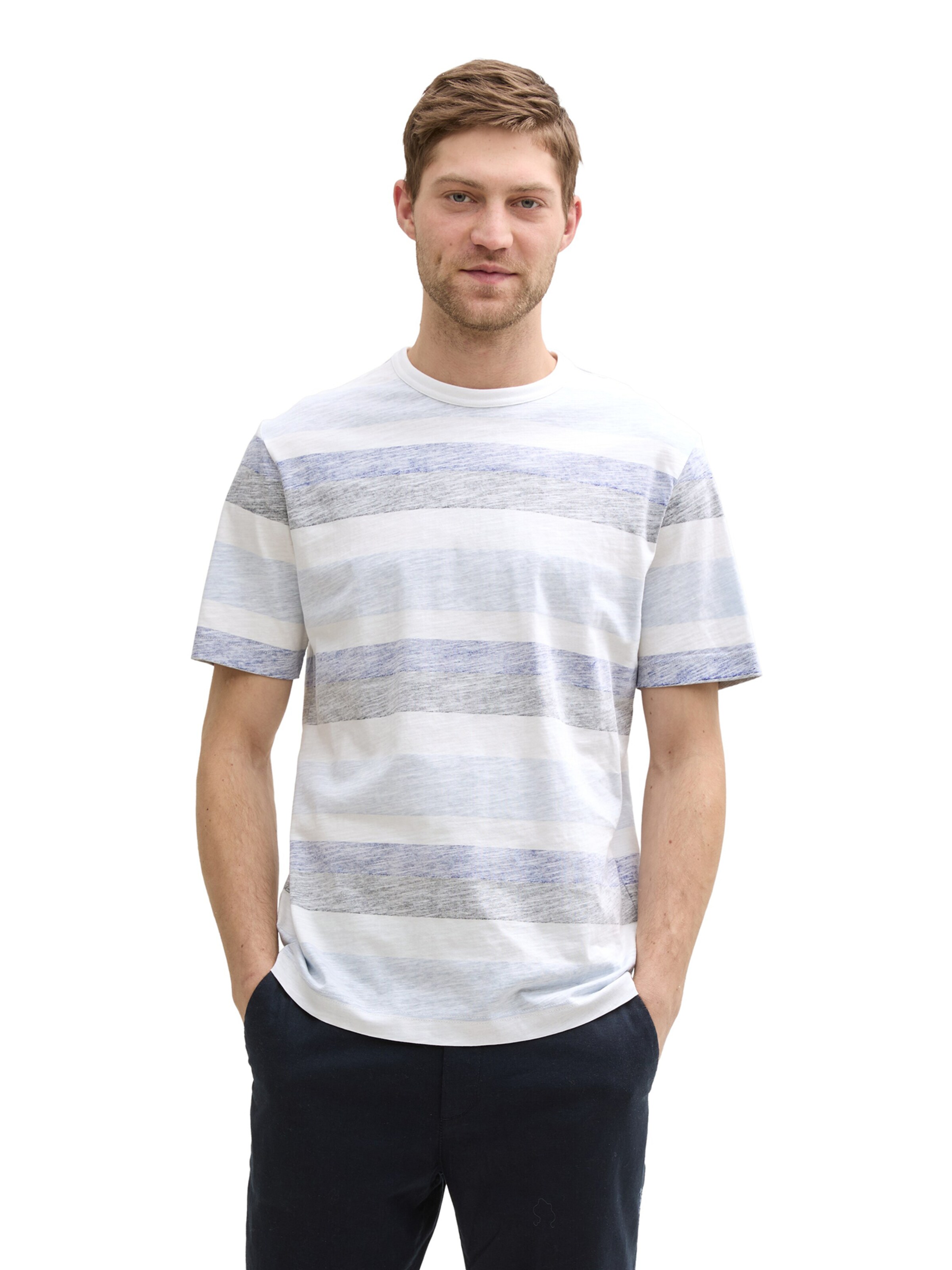 TOM TAILOR Koszulka w kolorze biały: przód