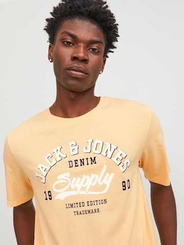 JACK & JONES - Camiseta en naranja