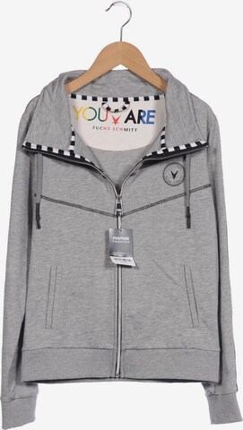 Fuchs Schmitt Sweatshirt & Zip-Up Hoodie in S in Grey: front