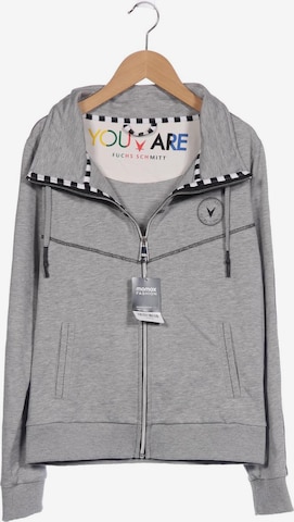 Fuchs Schmitt Sweatshirt & Zip-Up Hoodie in S in Grey: front