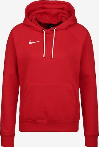 NIKE Athletic Sweatshirt in Red: front