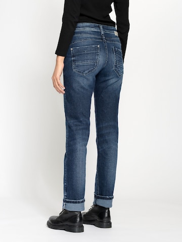 Gang Regular Jeans '94AMELIE STRAIGHT' in Blauw