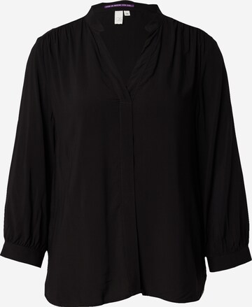 QS Bluse in Schwarz: predná strana