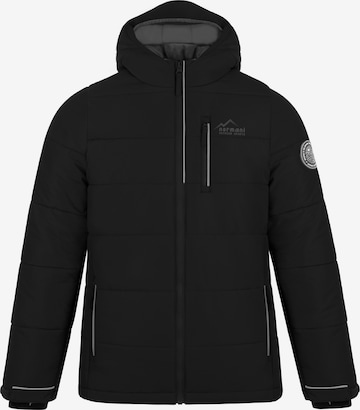 Veste fonctionnelle 'Yakutat' normani en noir : devant