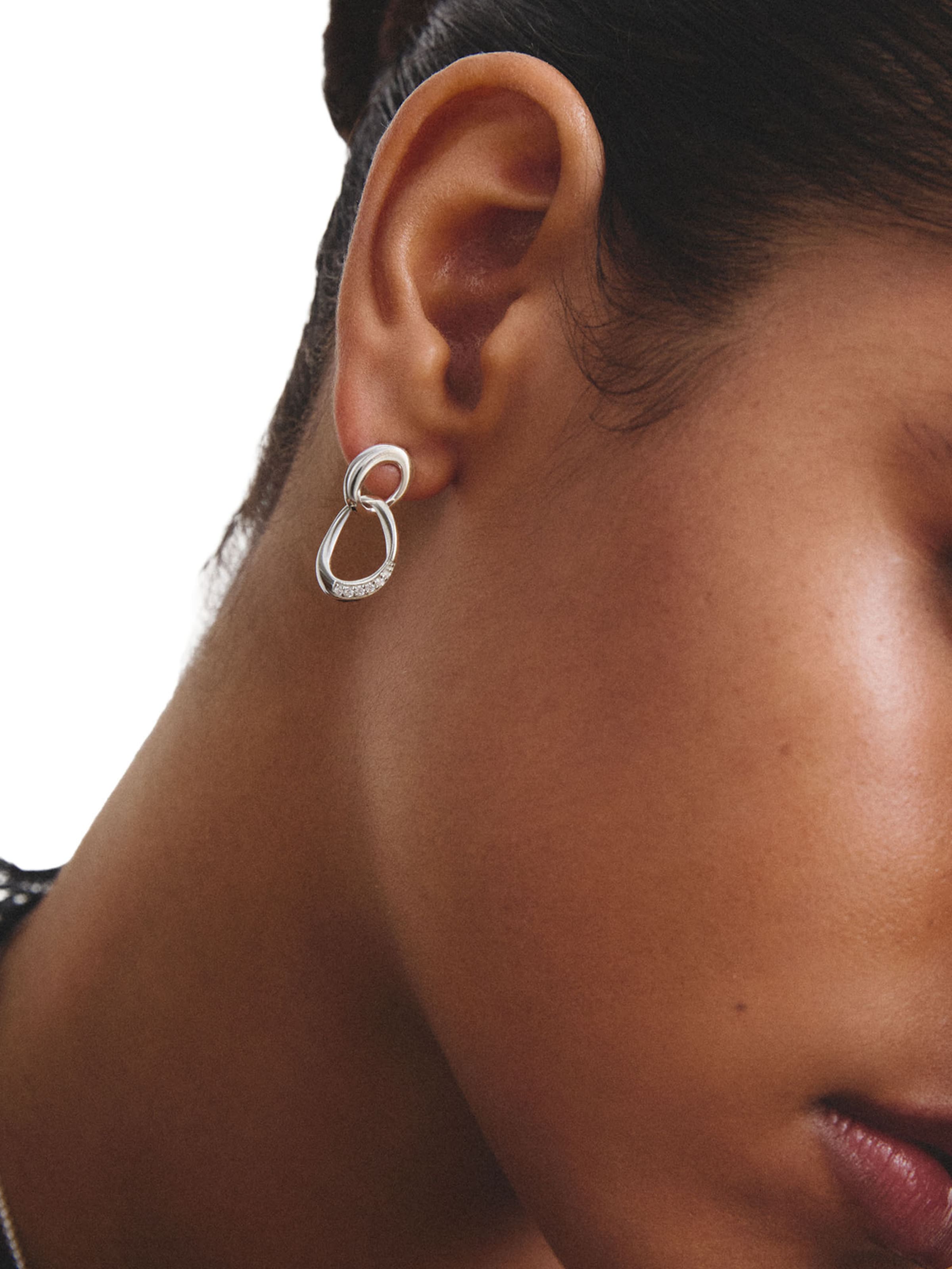 Thomas Sabo Earrings in Silver: front