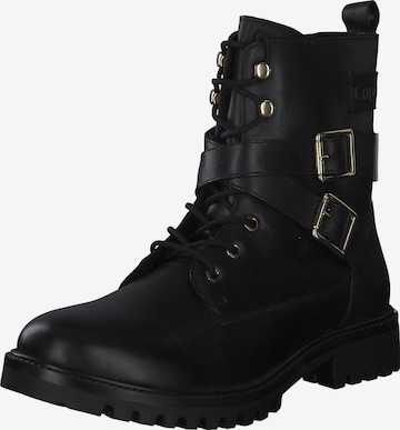 Copenhagen Lace-Up Ankle Boots 'CK3491' in Black: front