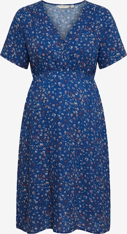 LYN MAMA Kleid in Blau: Vorderseite