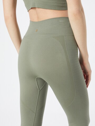 Skinny Pantaloni sportivi 'Nagar' di Athlecia in verde