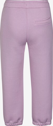 Tapered Pantaloni de la Bruuns Bazaar Kids pe mov