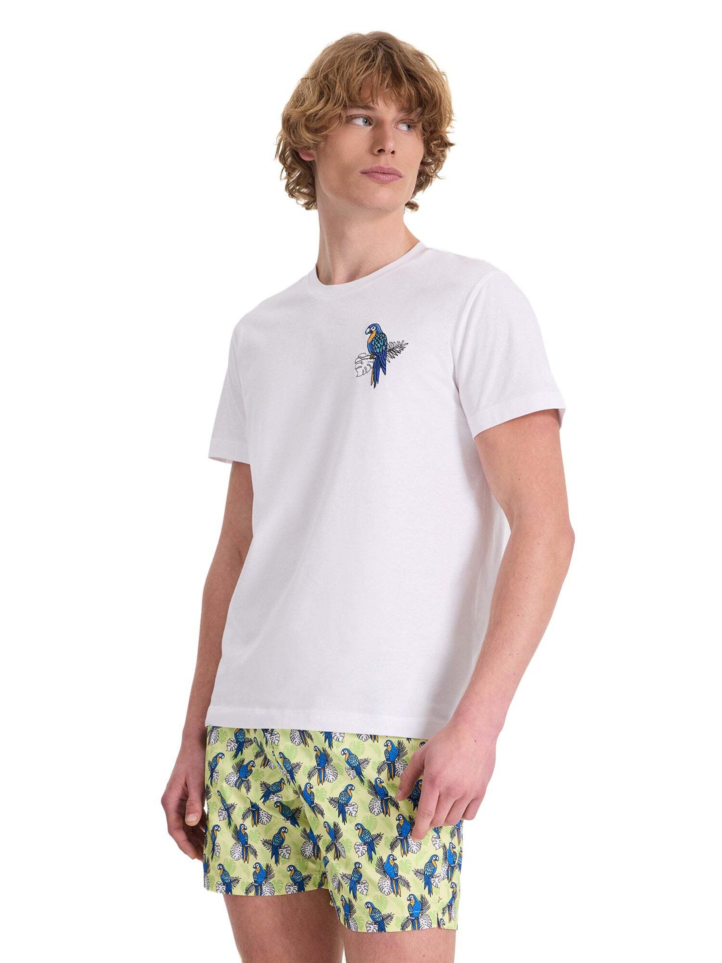 Maglietta ' EMBROIDERY ' di WESTMARK LONDON in bianco: frontale