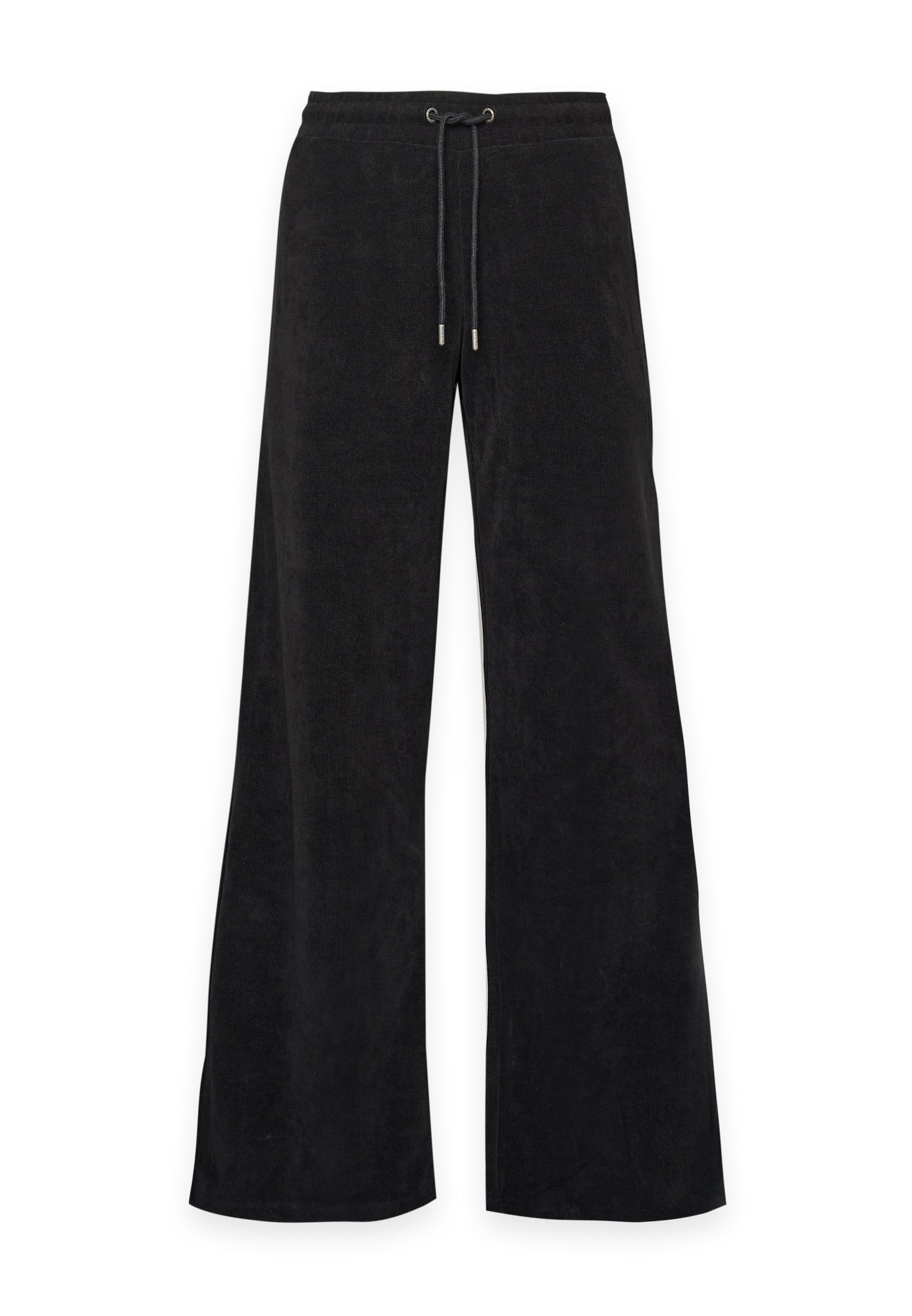 GUESS JEANS Loosefit Bukser i sort: forside