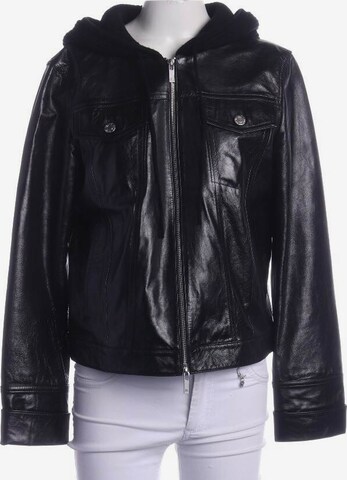 HELMUT LANG Jacket & Coat in L in Black: front