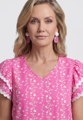 usha BLACK LABEL - Blusa en rosa