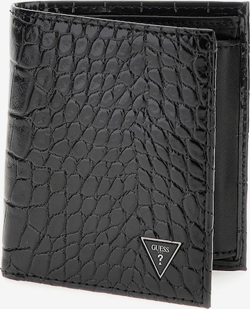 GUESS Wallet 'Mito' in Black: front