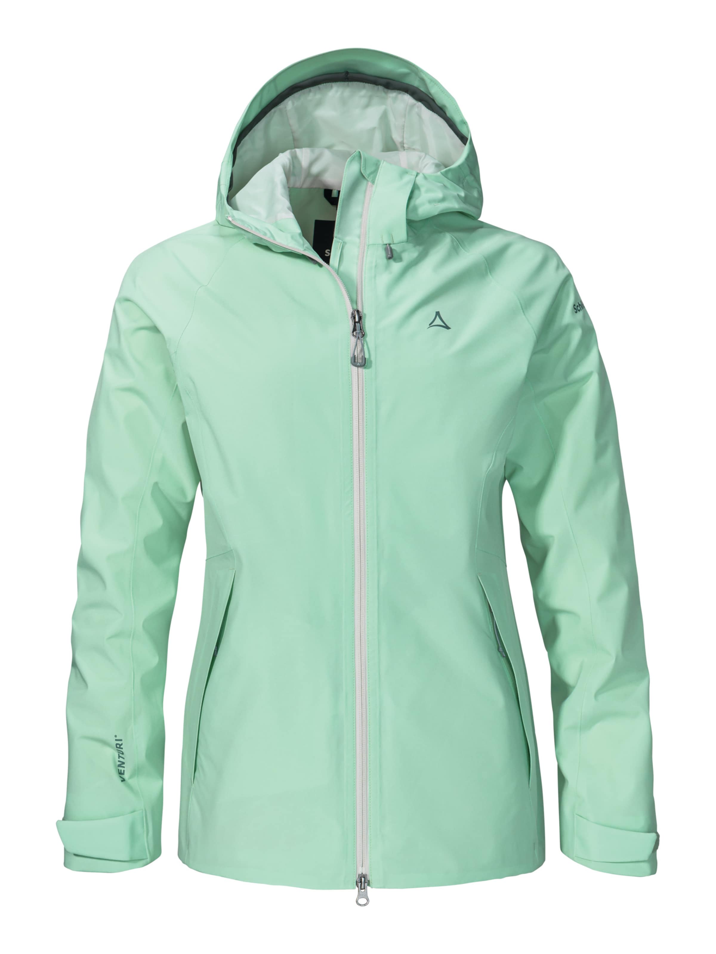 Veste outdoor ' 2L Jacket Ankelspitz L ' Schöffel en vert : devant