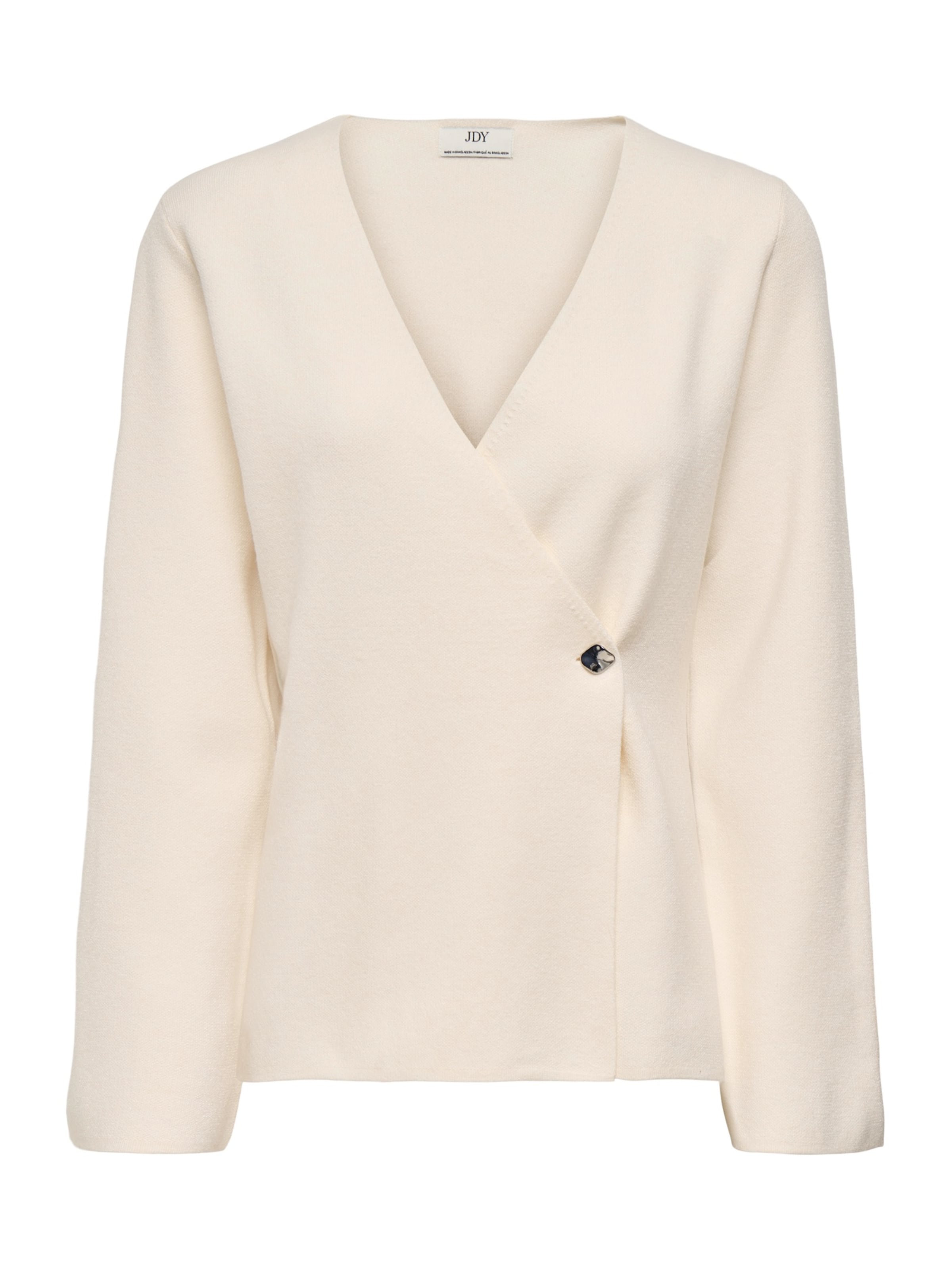 JDY Вязаная кофта 'JDYPrime' в Бежевый: спереди