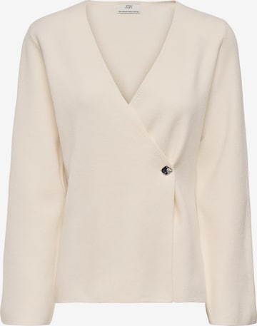 JDY Вязаная кофта 'JDYPrime' в Бежевый: спереди