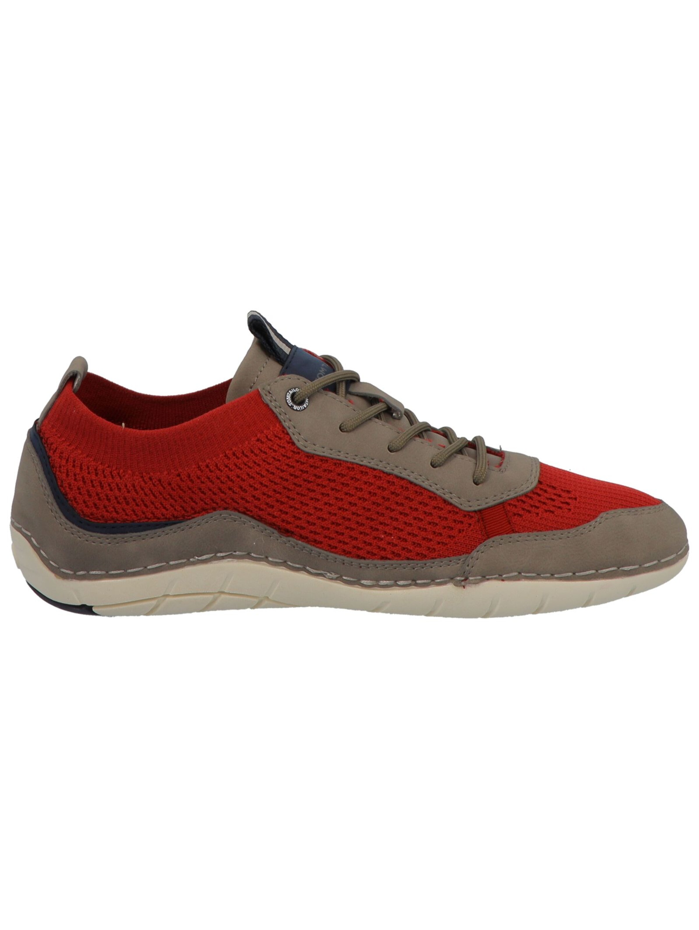 Sneaker bassa di TOM TAILOR in rosso